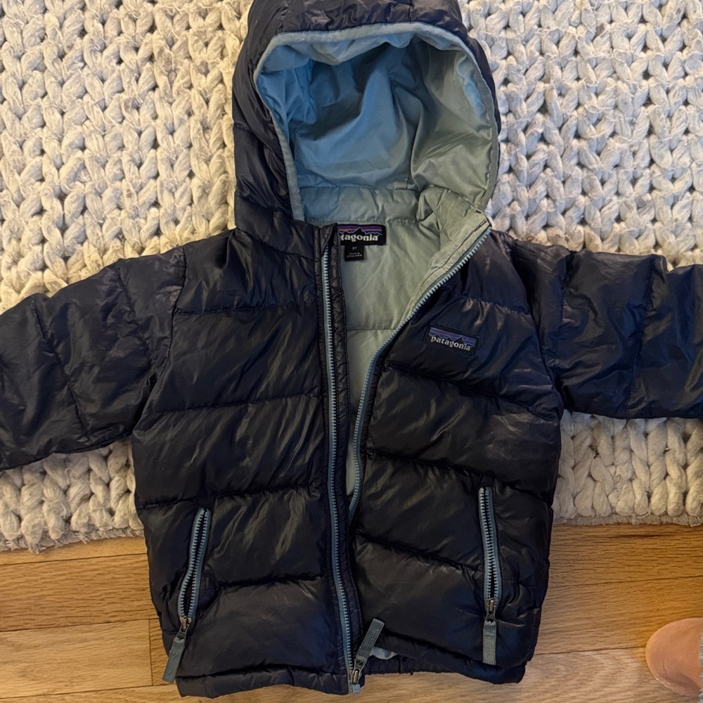 Patagonia Kids Puffer Jacket - Dark Blue